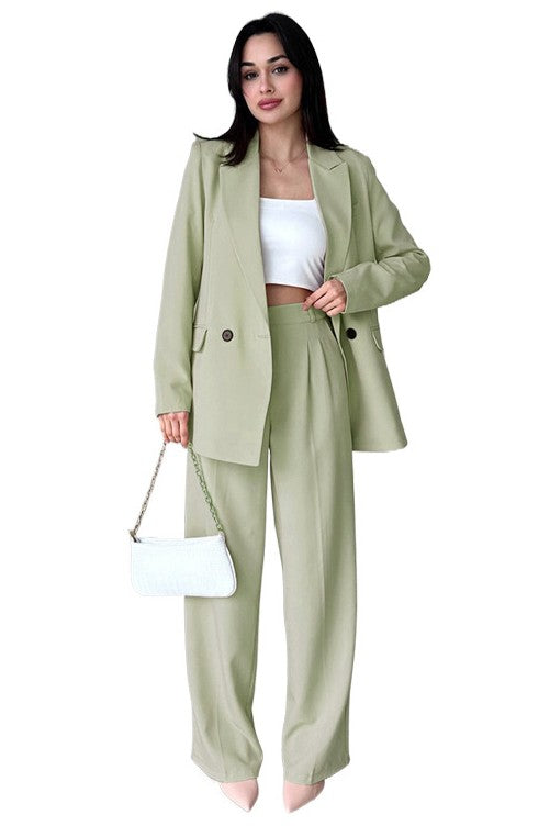 BOSS BABE BLAZERS SUIT SET