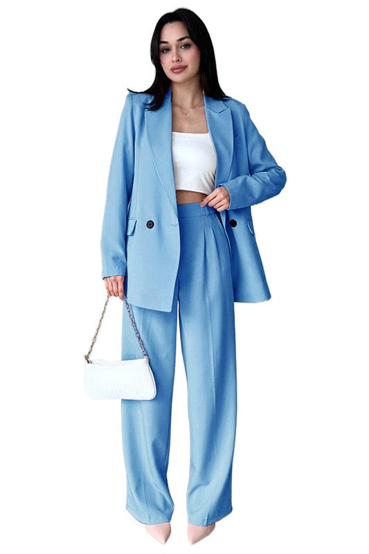 BOSS BABE BLAZERS SUIT SET